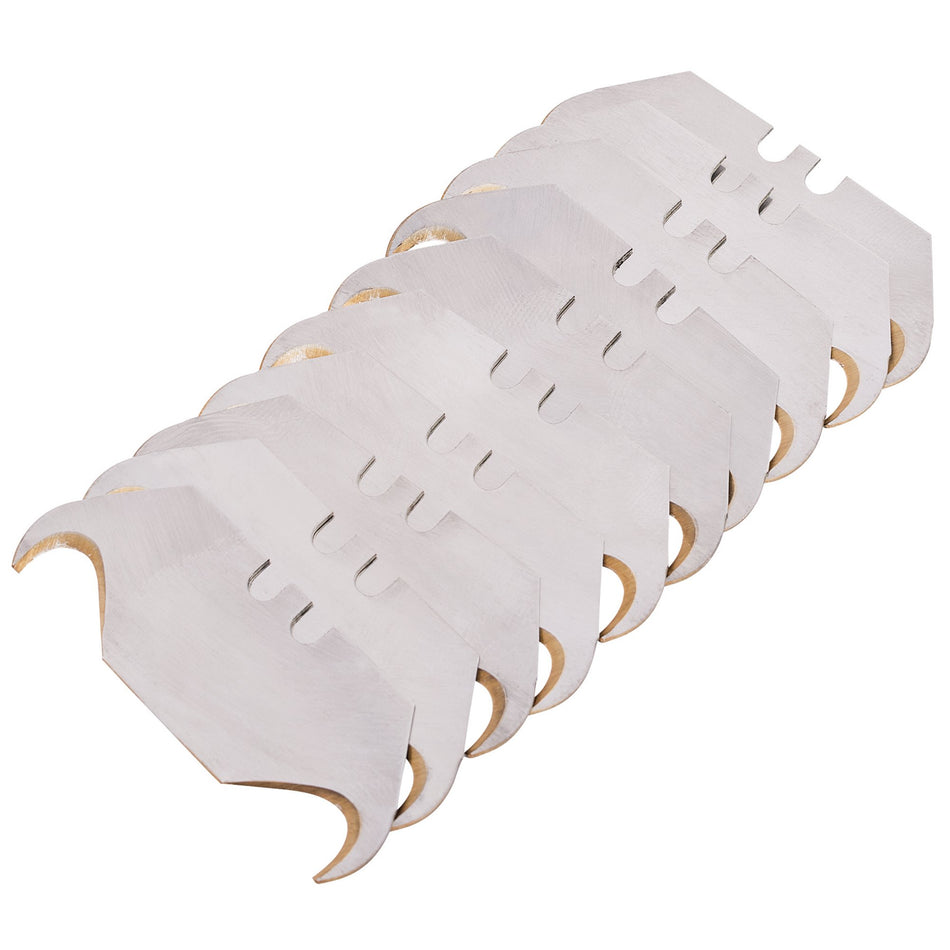 Draper-Expert-Two-Notch-Hooked-Trimming-Knife-Blades-(Pack-of-10)