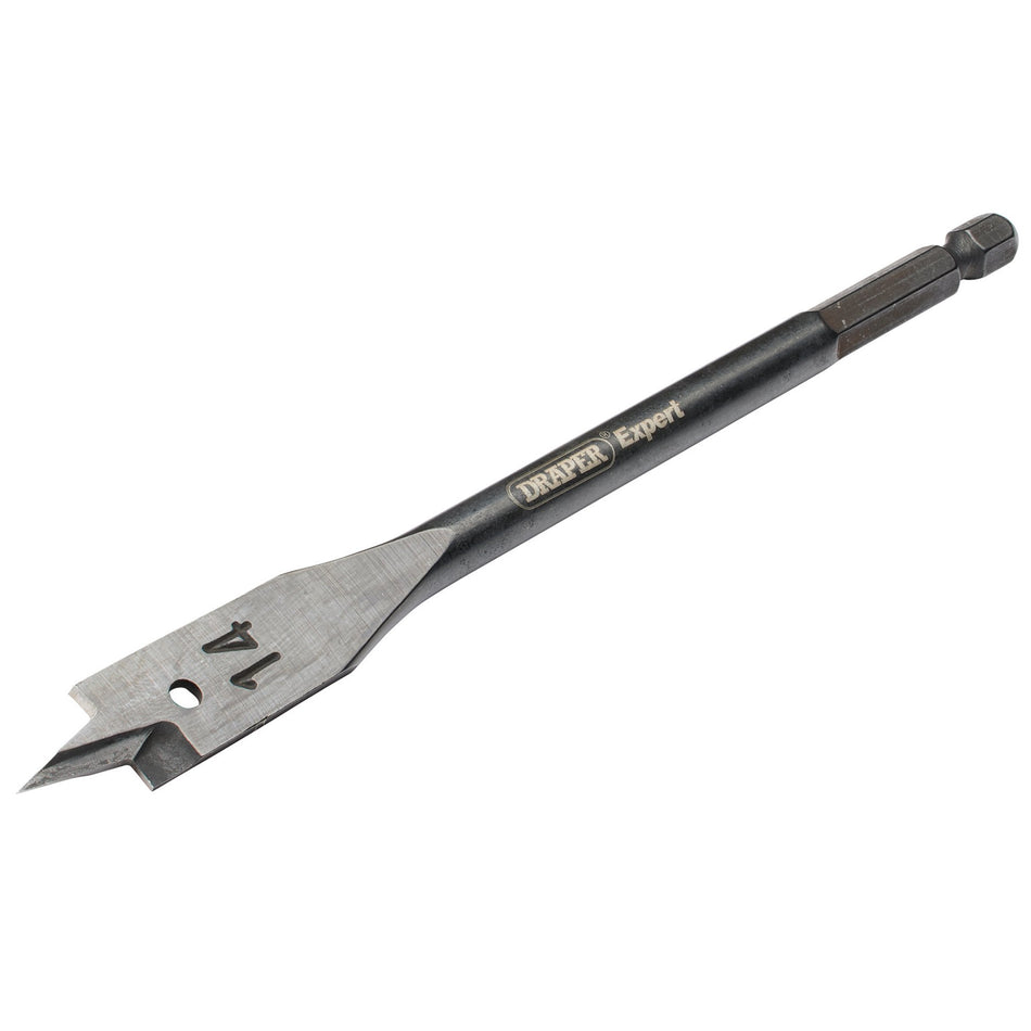 Draper-Expert-Flat-Wood-Bit,-14-x-150mm
