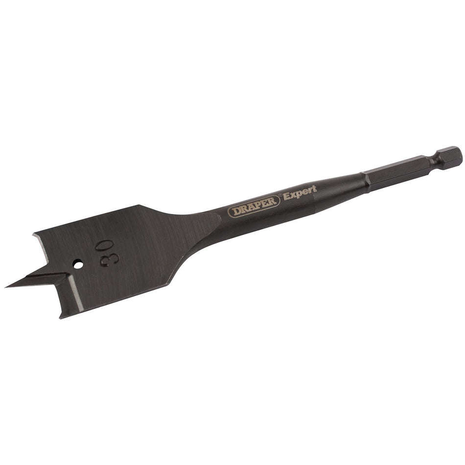 Draper-Expert-Flat-Wood-Bit,-30-x-150mm