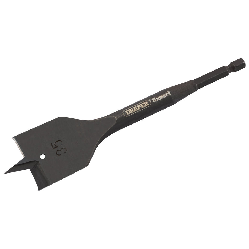 Draper-Expert-Flat-Wood-Bit,-35-x-150mm