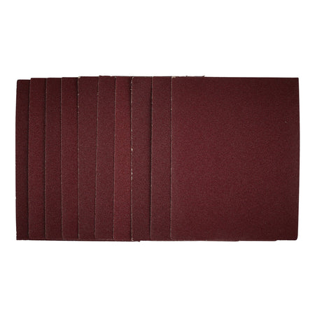 1/4-Sanding-Sheets,-115-x-150mm,-80-Grit-(Pack-of-10)