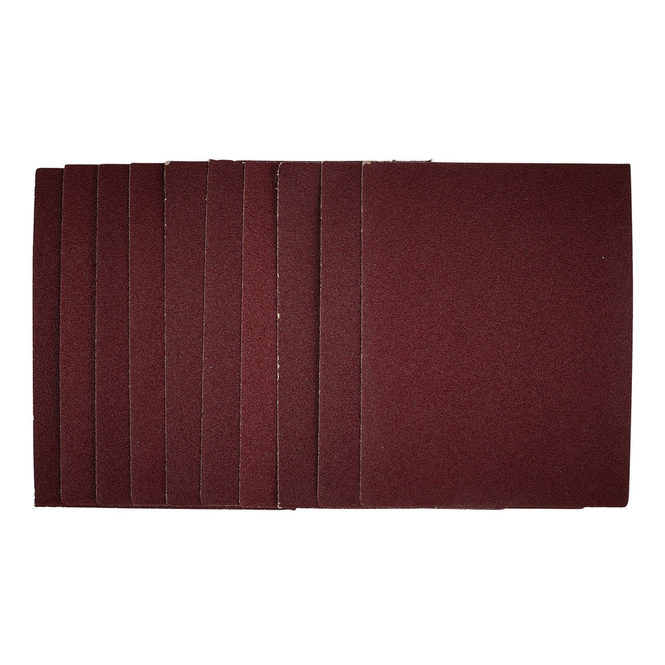 1/4-Sanding-Sheets,-115-x-150mm,-80-Grit-(Pack-of-10)