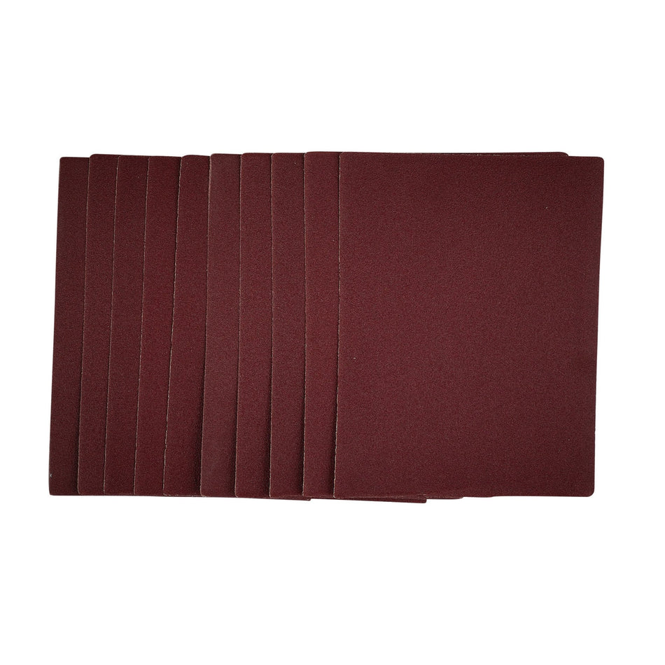 1/4-Sanding-Sheets,-115-x-150mm,-120-Grit-(Pack-of-10)