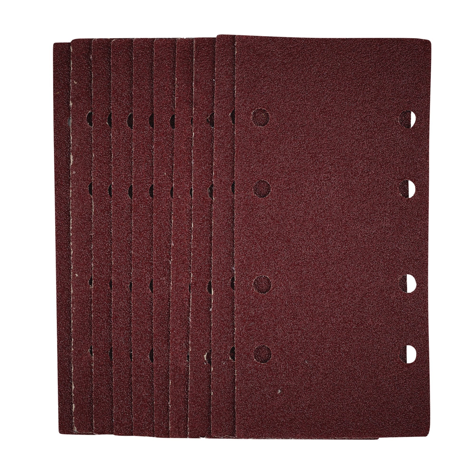 1/3-Sanding-Sheets-with-Hook-and-Loop,-93-x-190mm,-40-Grit-(Pack-of-10)