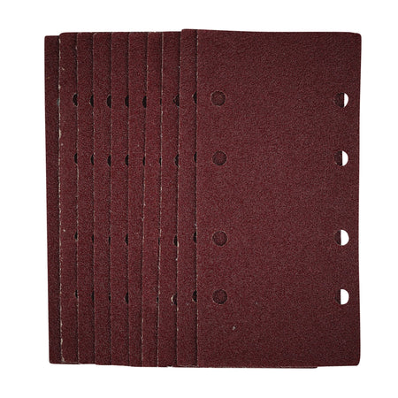 1/3-Sanding-Sheets-with-Hook-and-Loop,-93-x-190mm,-40-Grit-(Pack-of-10)