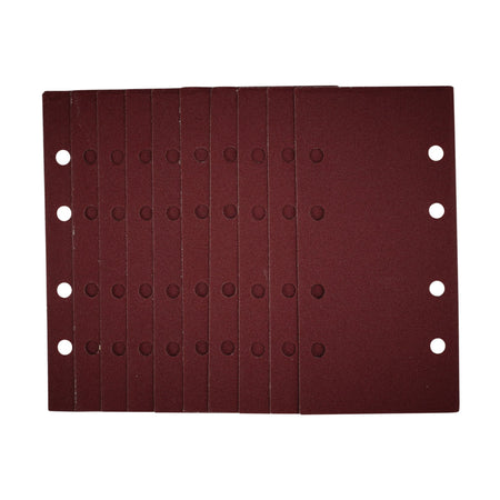 1/3-Sanding-Sheets-with-Hook-and-Loop,-93-x-190mm,-120-Grit-(Pack-of-10)