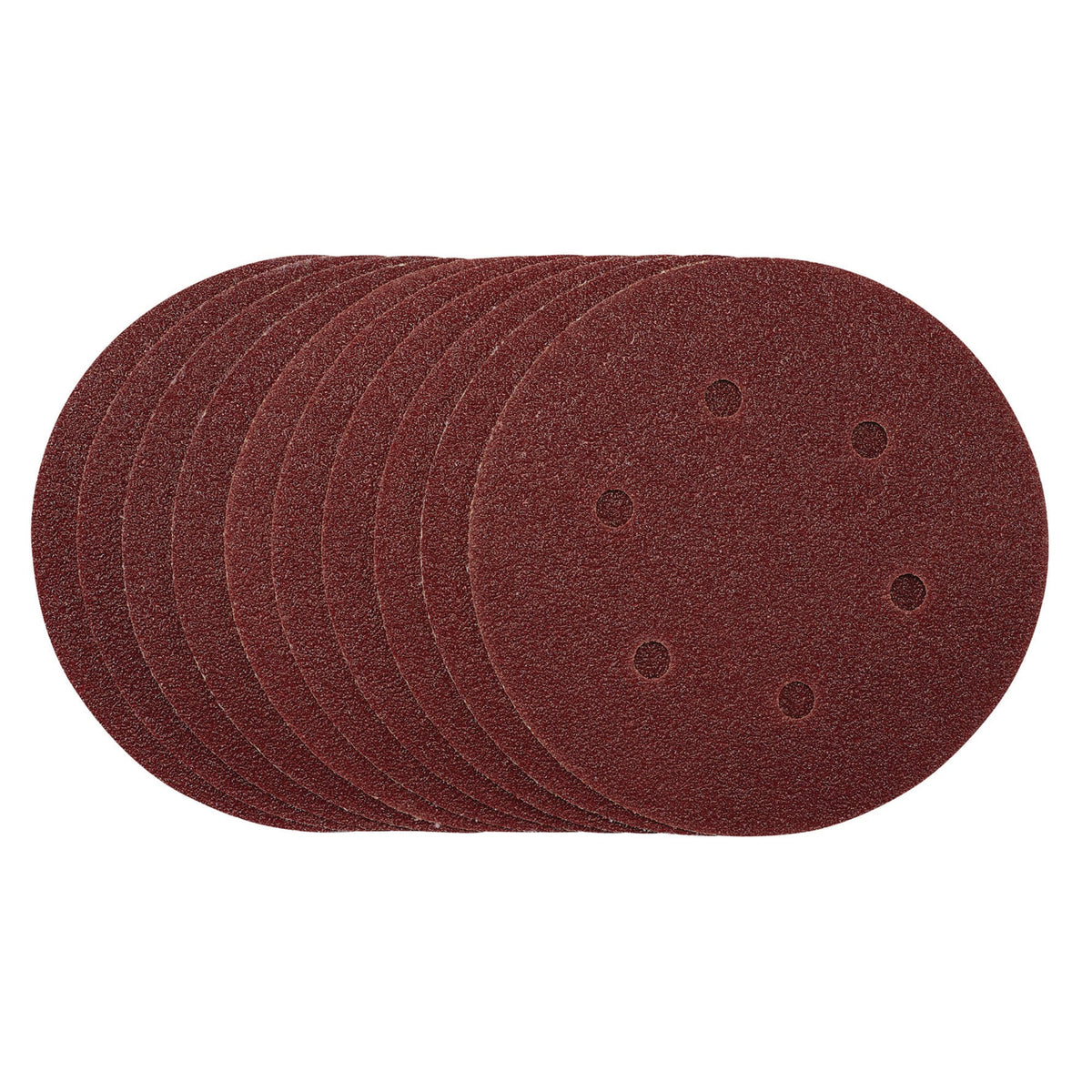 Sanding-Discs,-150mm,-Hook-&-Loop,-40-Grit,-(Pack-of-10)