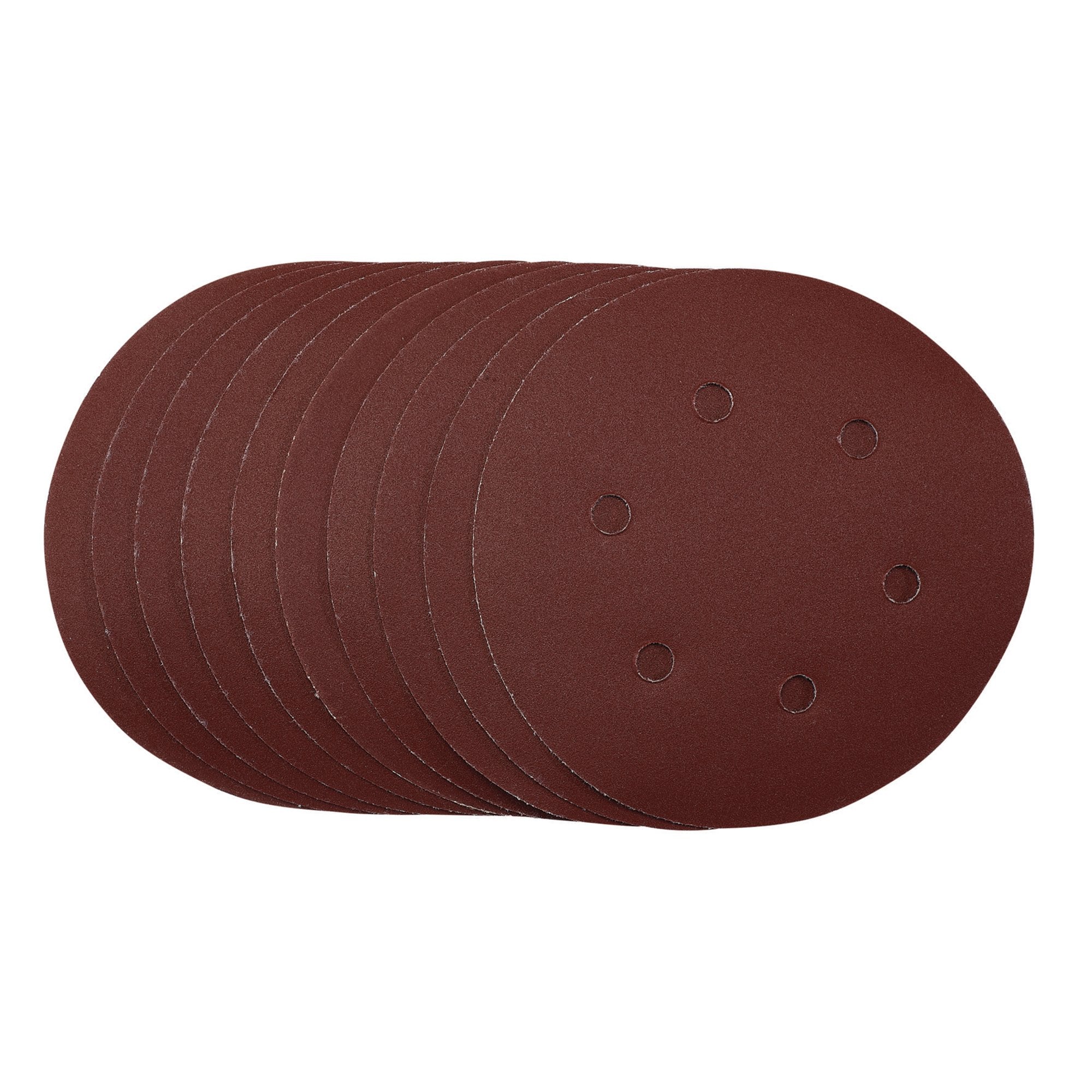 Sanding-Discs,-150mm,-Hook-&-Loop,-240-Grit,-(Pack-of-10)