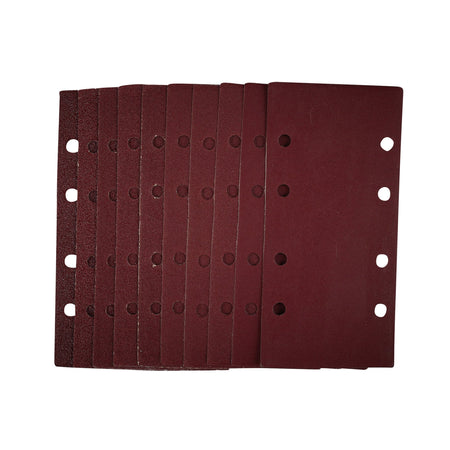 1/3-Sanding-Sheets-with-Hook-and-Loop,-93-x-190mm,-Assorted-Grit-(Pack-of-10)