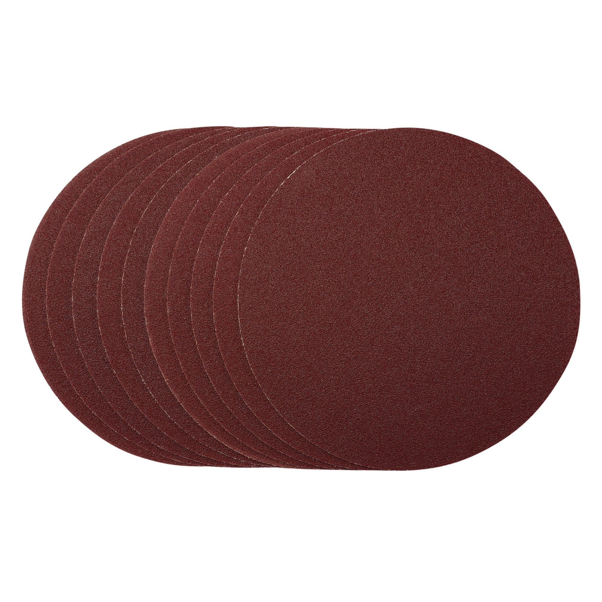 Sanding-Discs,-180mm,-Hook-&-Loop,-80-Grit,-(Pack-of-10)