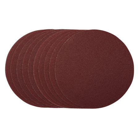 Sanding-Discs,-180mm,-Hook-&-Loop,-80-Grit,-(Pack-of-10)