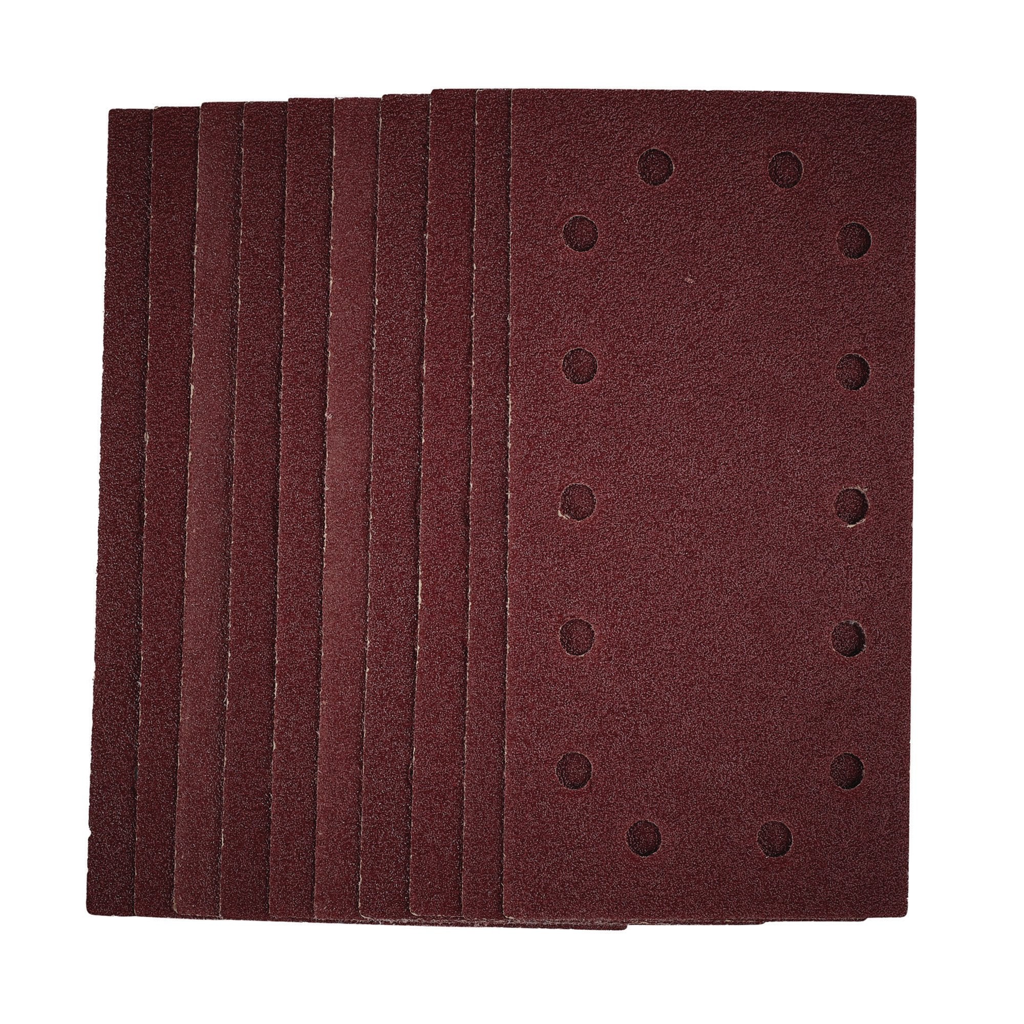 1/2-Sanding-Sheets-with-Hook-and-Loop,-115-x-230mm,-40-Grit-(Pack-of-10)