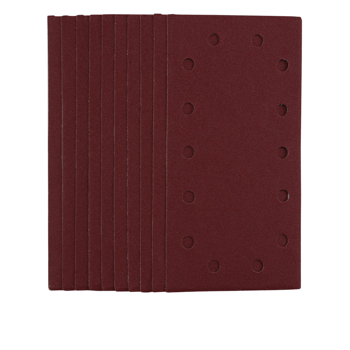 1/2-Sanding-Sheets-with-Hook-and-Loop,-115-x-230mm,-120-Grit-(Pack-of-10)