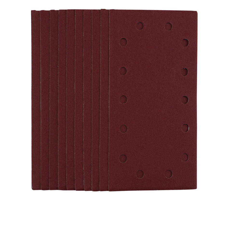 1/2-Sanding-Sheets-with-Hook-and-Loop,-115-x-230mm,-120-Grit-(Pack-of-10)