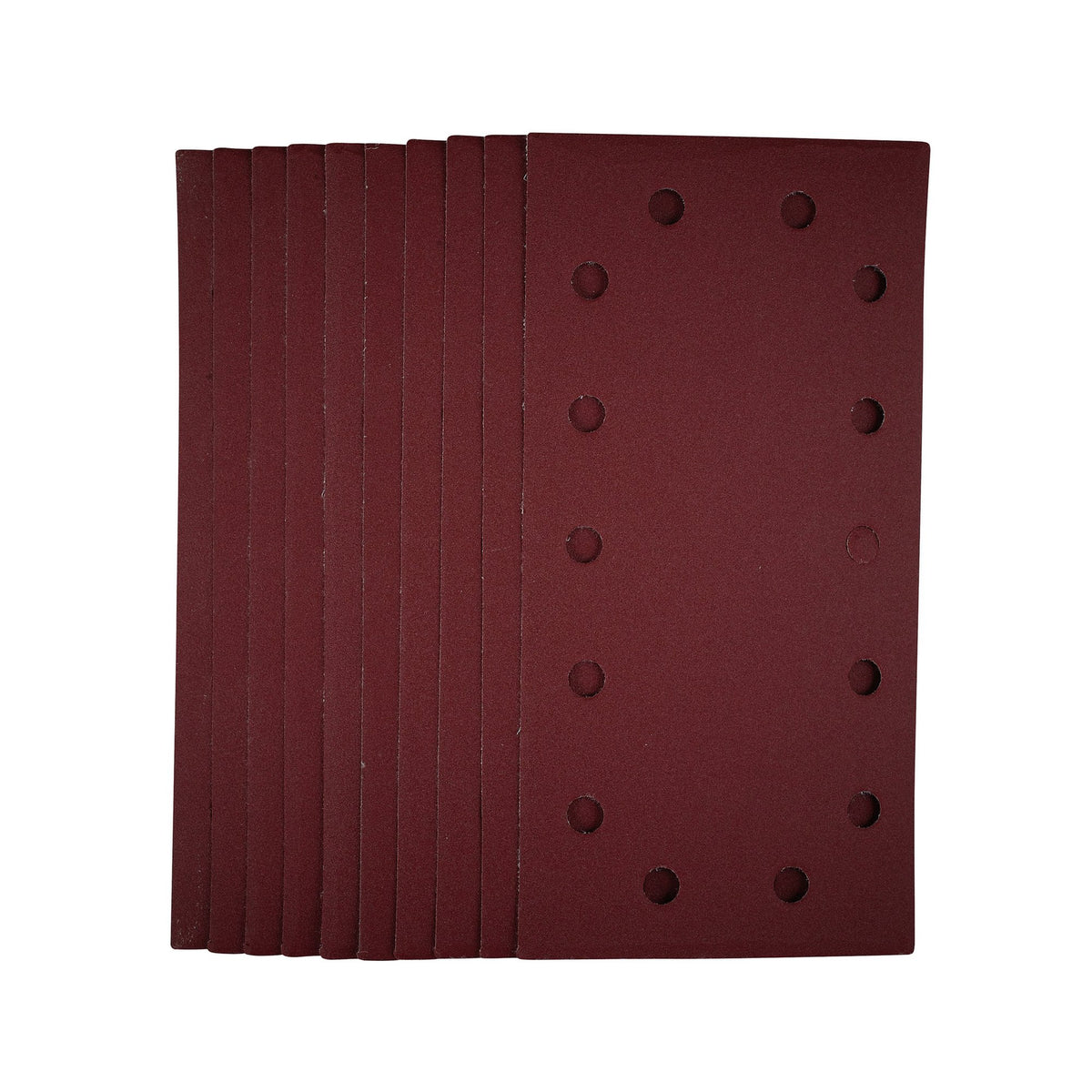 1/2-Sanding-Sheets-with-Hook-and-Loop,-115-x-230mm,-240-Grit-(Pack-of-10)