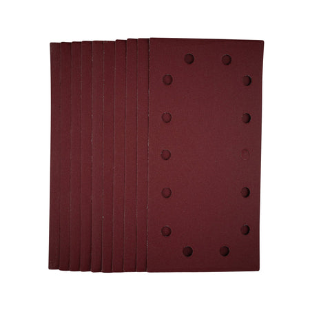 1/2-Sanding-Sheets-with-Hook-and-Loop,-115-x-230mm,-240-Grit-(Pack-of-10)
