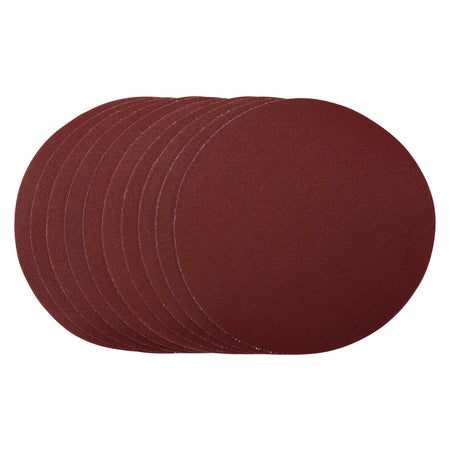 Sanding-Discs,-180mm,-Hook-&-Loop,-120-Grit,-(Pack-of-10)
