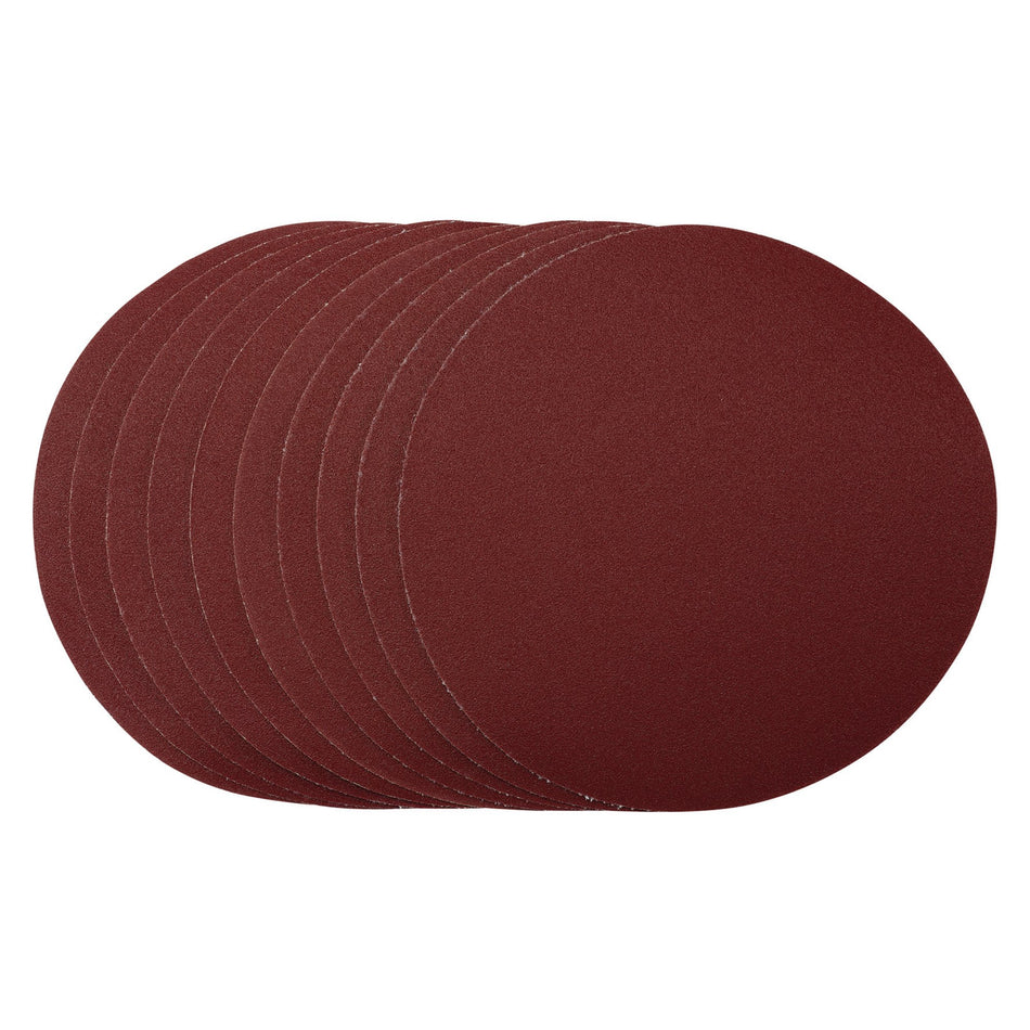 Sanding-Discs,-180mm,-Hook-&-Loop,-120-Grit,-(Pack-of-10)