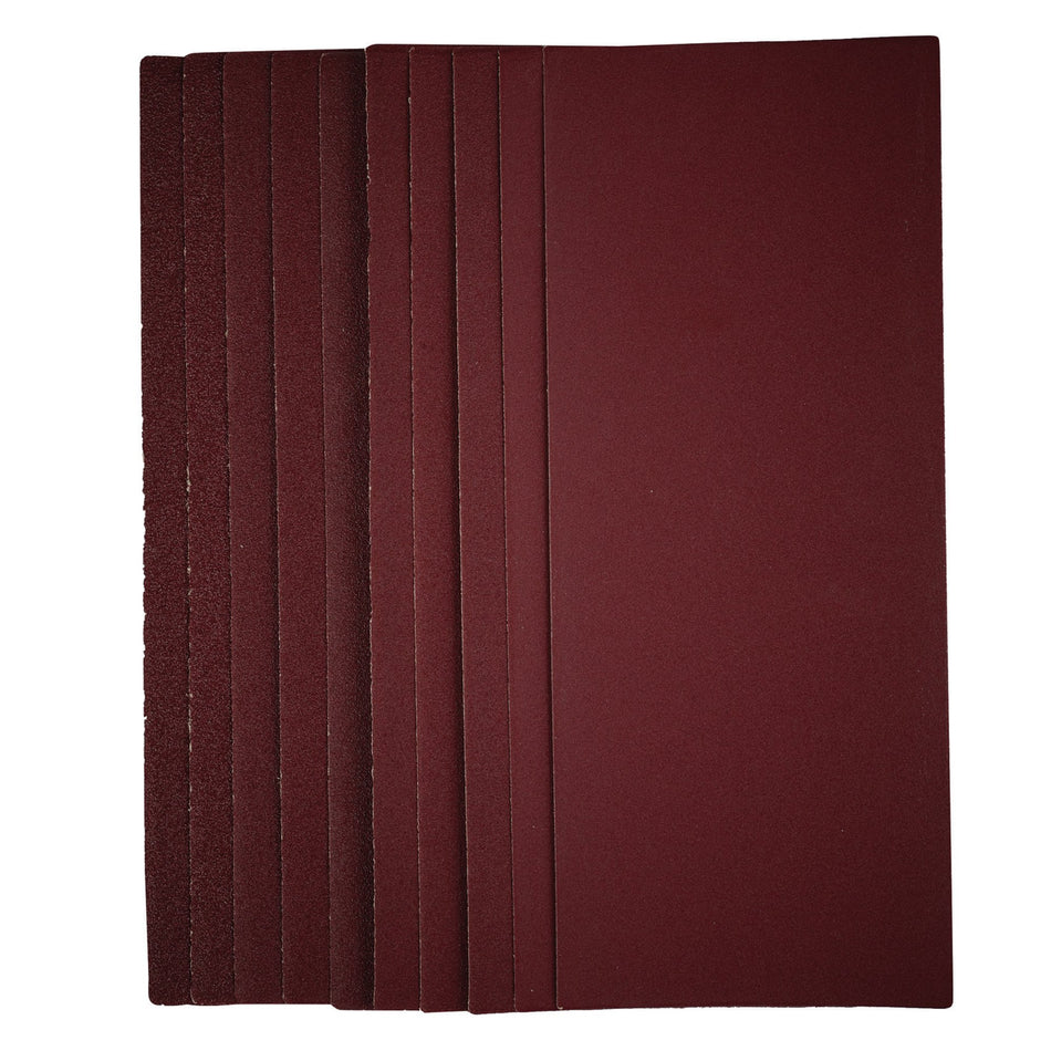 1/2-Sanding-Sheets,-115-x-280mm,-Assorted-Grit-(Pack-of-10)