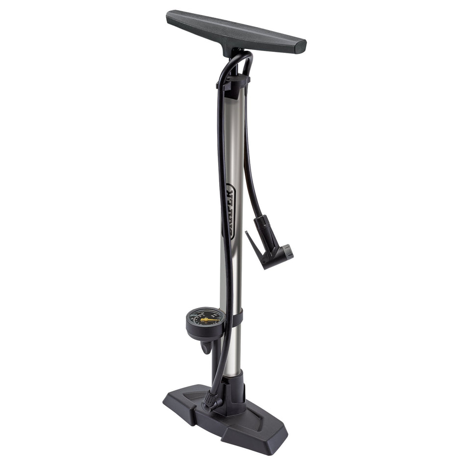 Dual-Connector-Bicycle-Track-Pump