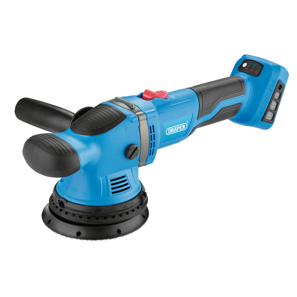 D20-20V-Brushless-Random-Orbit-Polisher,-125mm-(Sold-Bare)