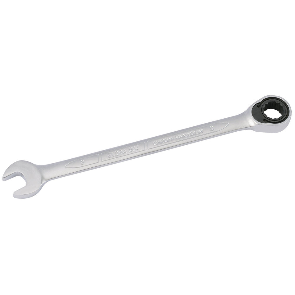 Elora-Metric-Ratcheting-Combination-Spanner,-9mm
