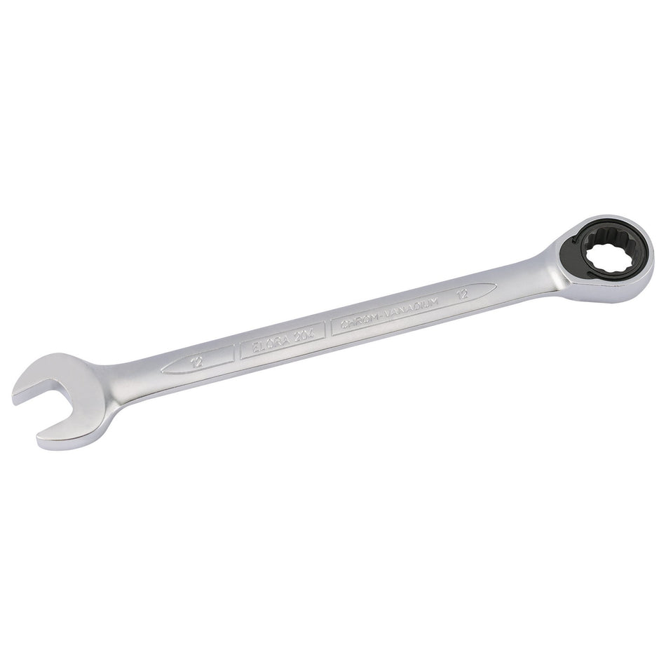 Elora-Metric-Ratcheting-Combination-Spanner,-12mm
