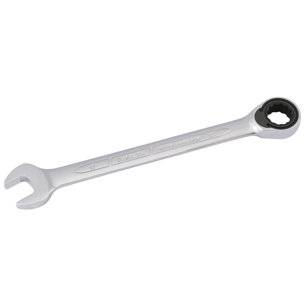 Elora-Metric-Ratcheting-Combination-Spanner,-13mm