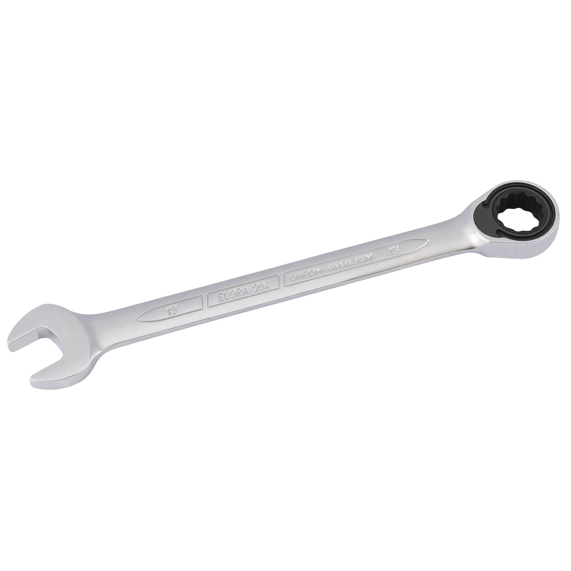 Elora-Metric-Ratcheting-Combination-Spanner,-13mm