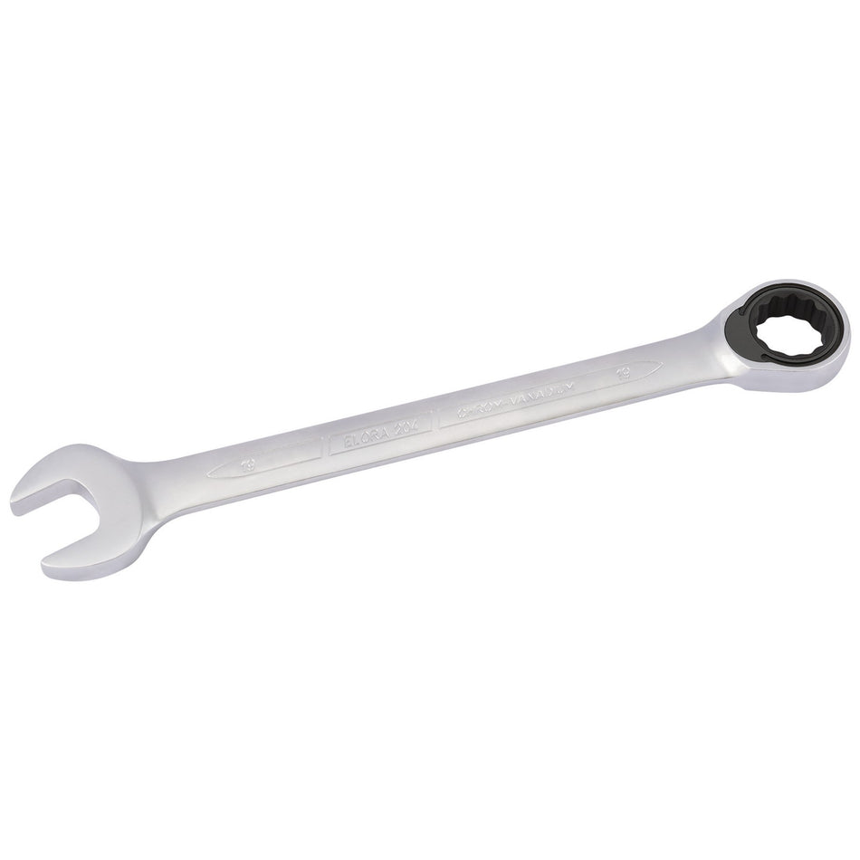 Elora-Metric-Ratcheting-Combination-Spanner,-19mm