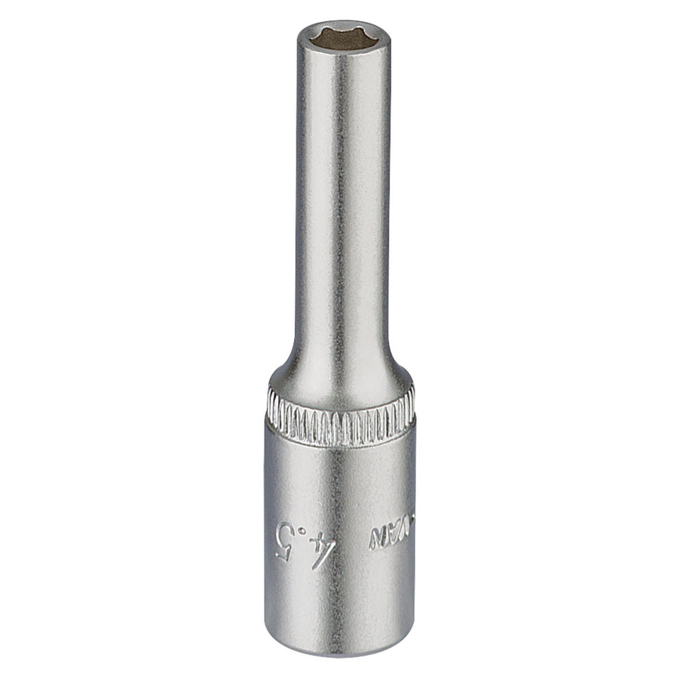 Elora-Deep-Socket,-1/4"-Sq.-Dr.,-4.5mm