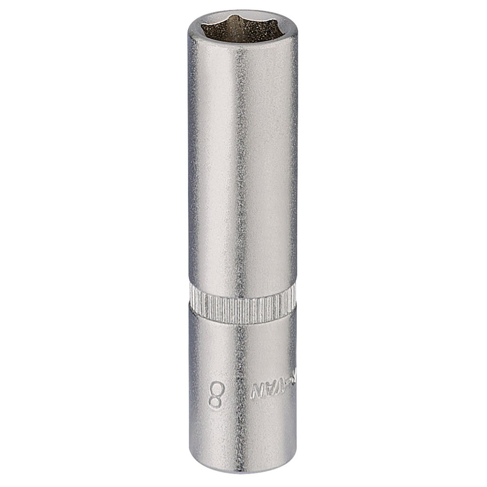 Elora-Deep-Socket,-1/4"-Sq.-Dr.,-8mm