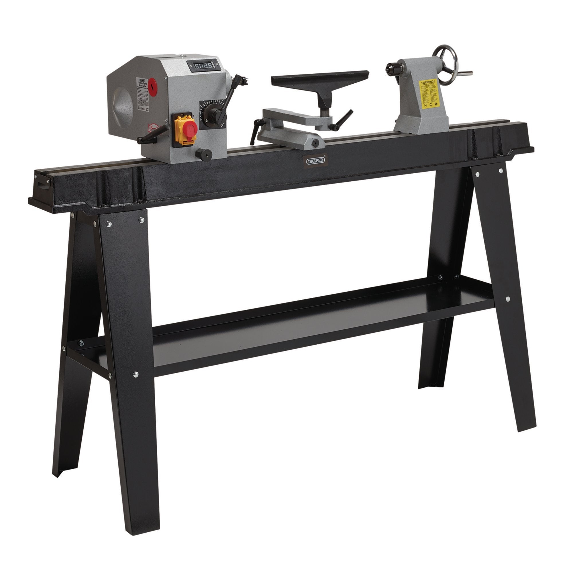 Variable-Speed-Wood-Lathe-with-Digital-Display,-750W