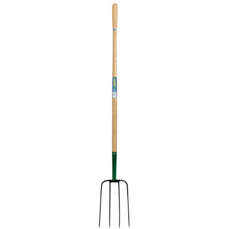 4-Prong-Manure-Fork-with-Wood-Shaft