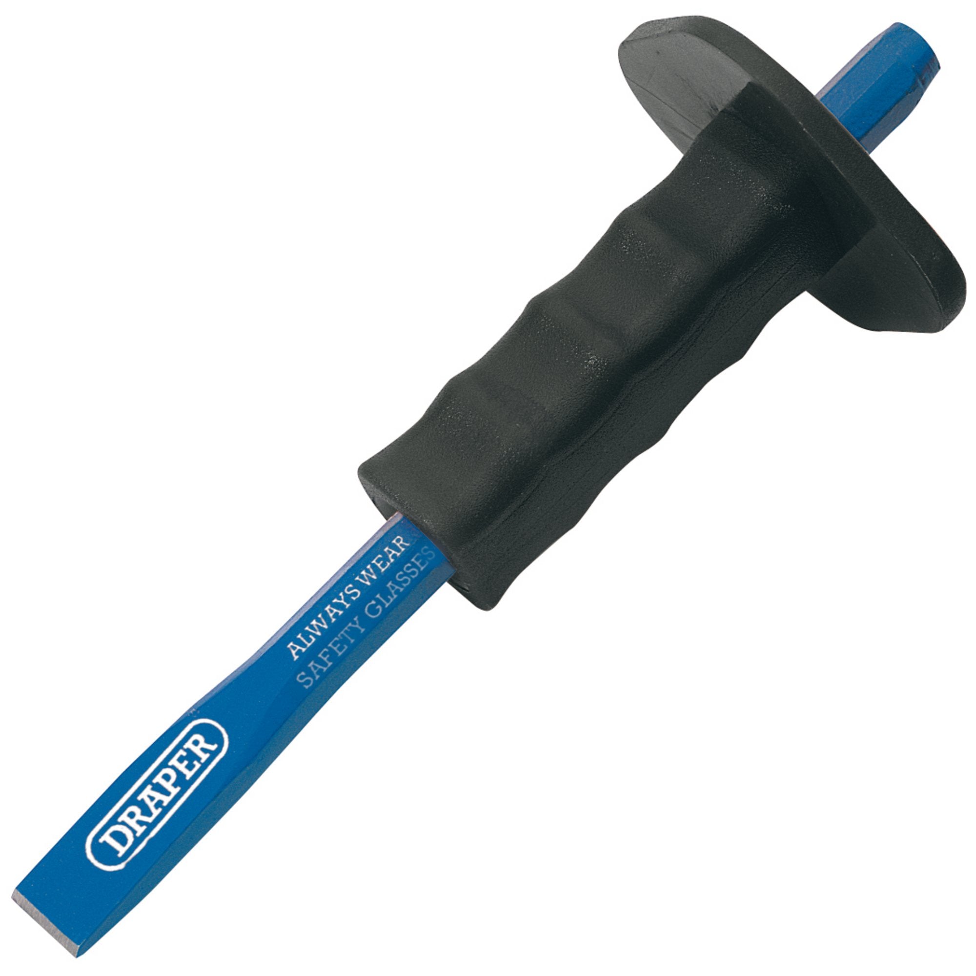 Octagonal-Shank-Cold-Chisel-with-Hand-Guard,-19-x-250mm-(Sold-Loose)