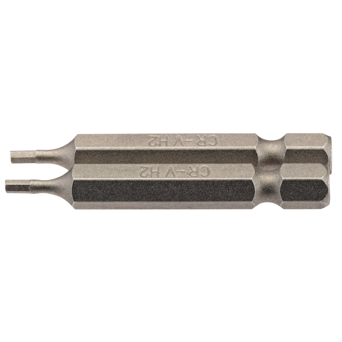 Hexagonal-Insert-Bit,-2mm,-1/4"-Hex,-50mm-Long-(Pack-of-2)