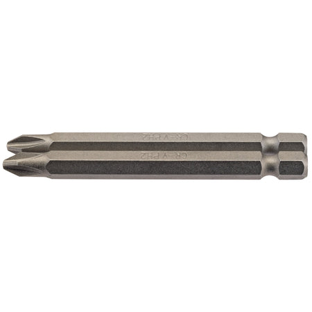 Cross-Slot-Insert-Bit,-1/4"-Hex,-75mm-Long,-No.2-(Pack-of-2)