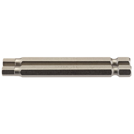 Hexagonal-Insert-Bit,-5mm,-1/4"-Hex,-75mm-Long-(Pack-of-2)