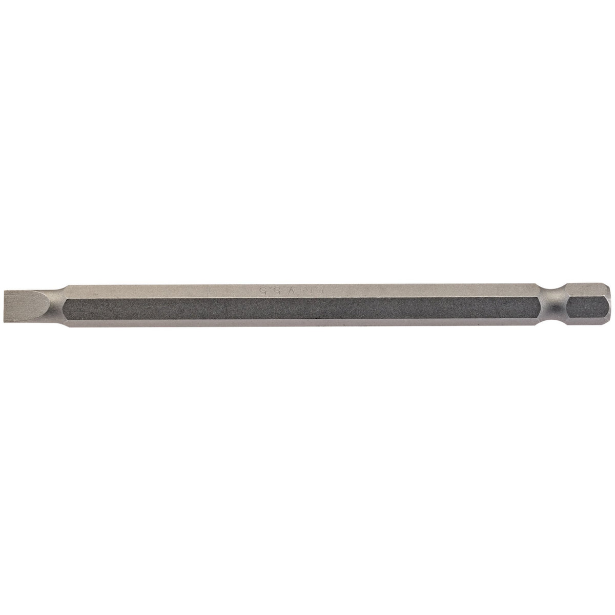 Plain-Slot-Insert-Bit,-5.5mm,-1/4"-Hex,-100mm-Long-(Pack-of-1)