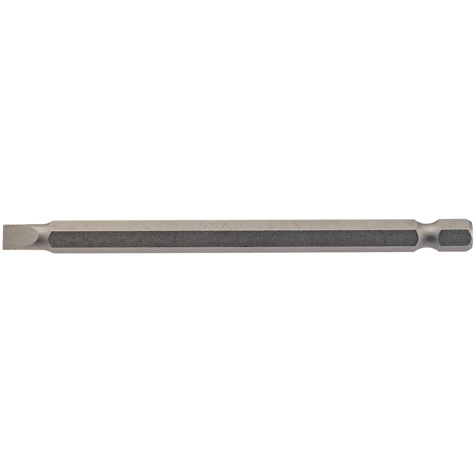 Plain-Slot-Insert-Bit,-5.5mm,-1/4"-Hex,-100mm-Long-(Pack-of-1)