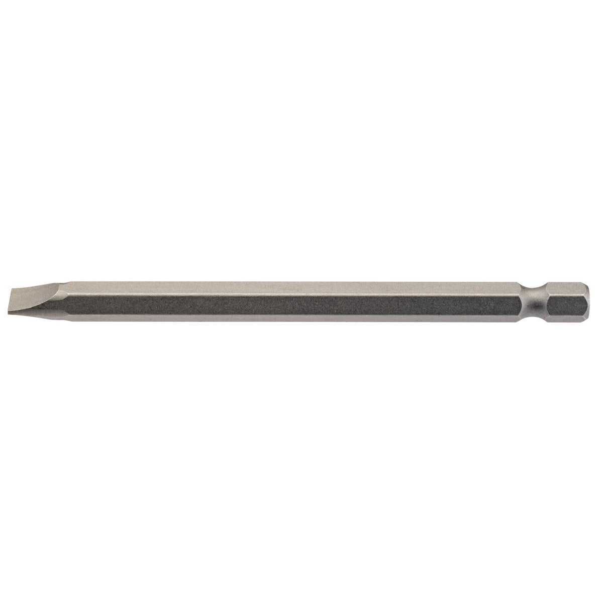 Plain-Slot-Insert-Bit,-6.5mm,-1/4"-Hex,-100mm-Long-(Pack-of-1)