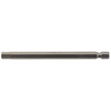 Hexagonal-Insert-Bit,-6mm,-1/4"-Hex,-100mm-Long-(Pack-of-1)