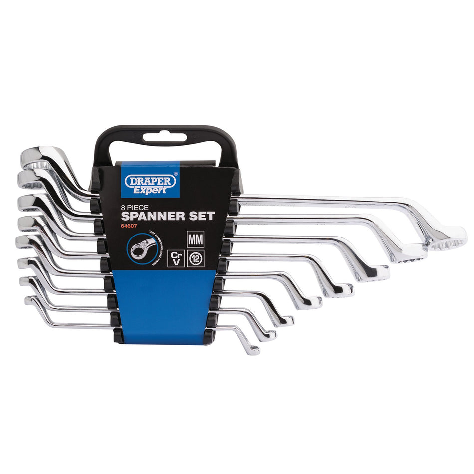 Draper-Expert-HI-TORQ®-Deep-Offset-Metric-Ring-Spanner-Set-(8-Piece)
