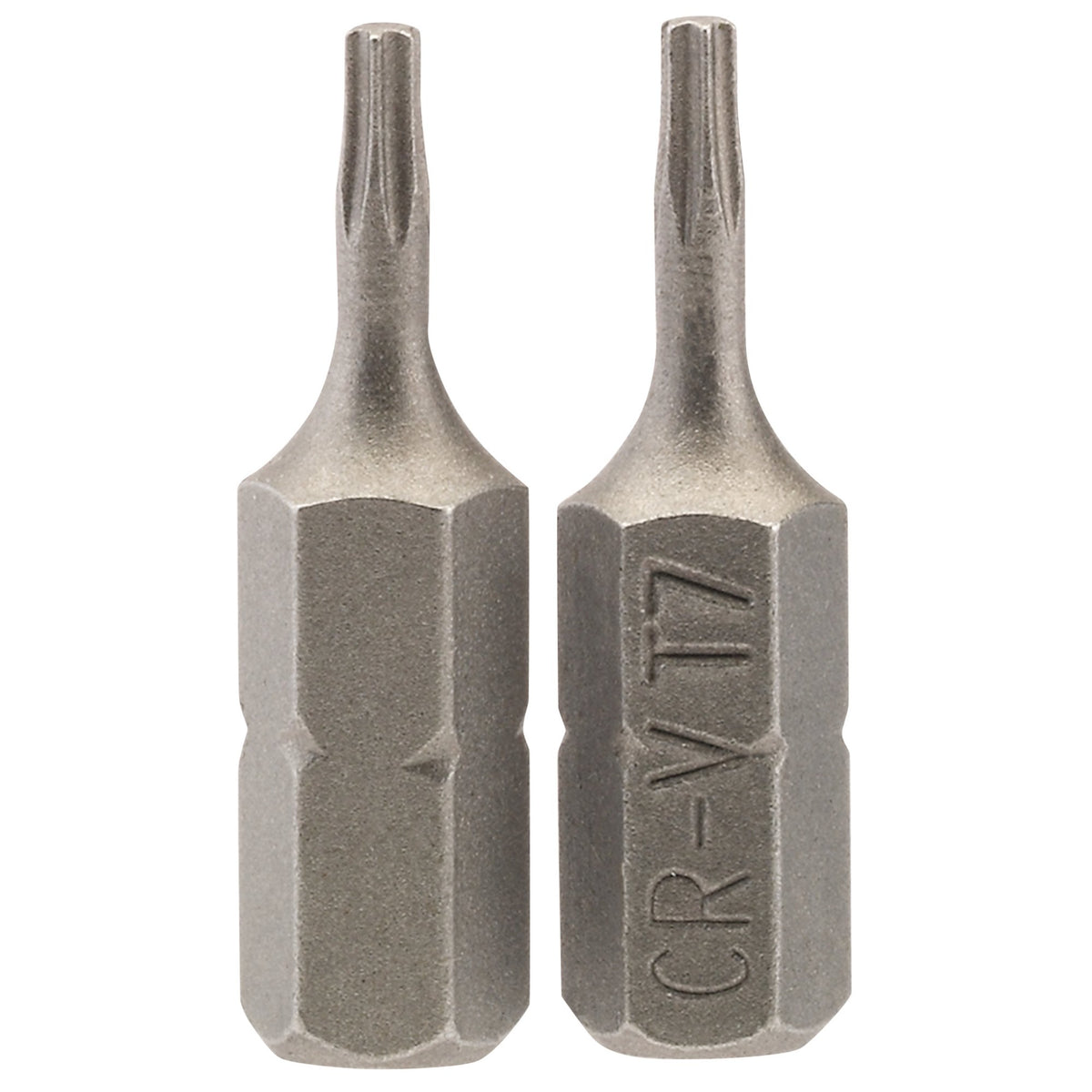 Draper-TX-STAR®-Insert-Bit,-1/4"-Hex,-25mm-Long,-T7-(Pack-of-2)