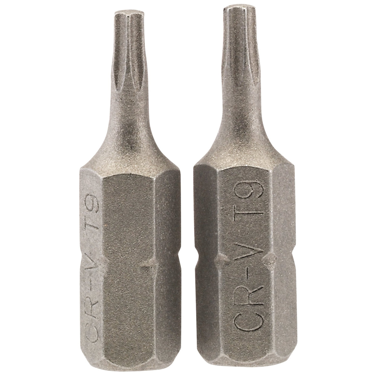 Draper-TX-STAR®-Insert-Bit,-1/4"-Hex,-25mm-Long,-T9-(Pack-of-2)