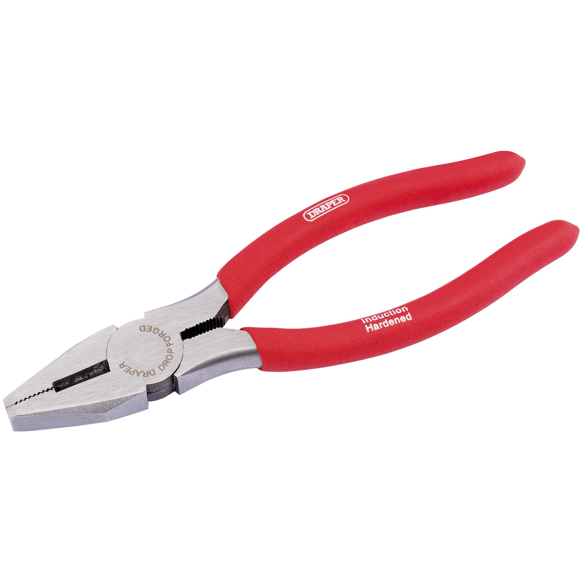 Draper-Redline®-Combination-Pliers-with-PVC-Dipped-Handles,-160mm