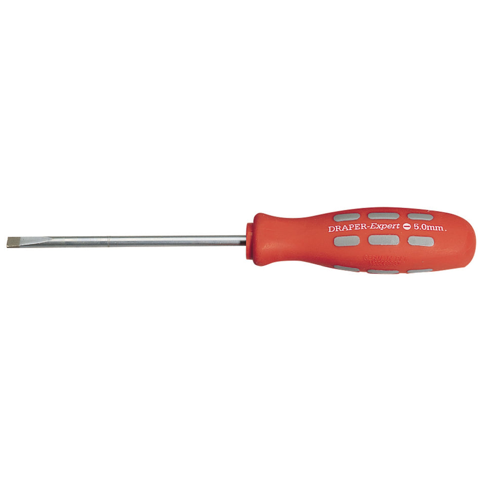 Plain-Slot-Parallel-Tip-Mechanics-Screwdriver,-100-x-5.0mm-(Sold-Loose)