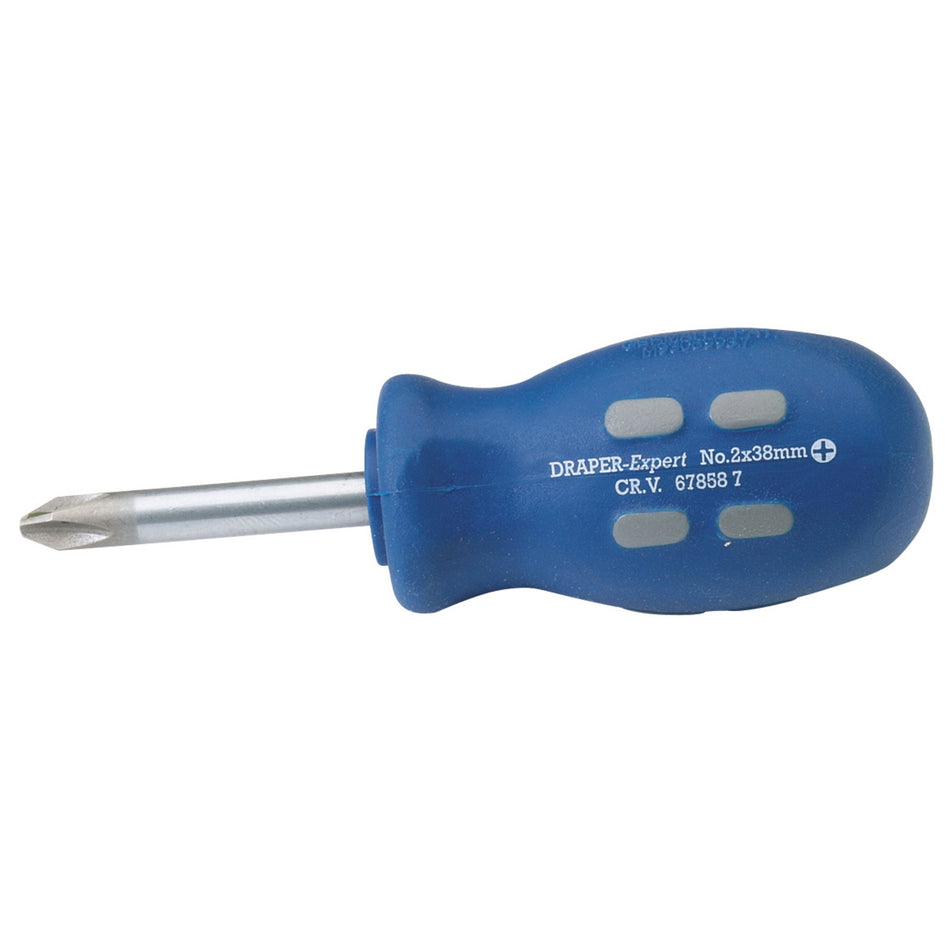 Cross-Slot-Mechanics-Screwdriver,-38mm,-No.2-(Sold-Loose)