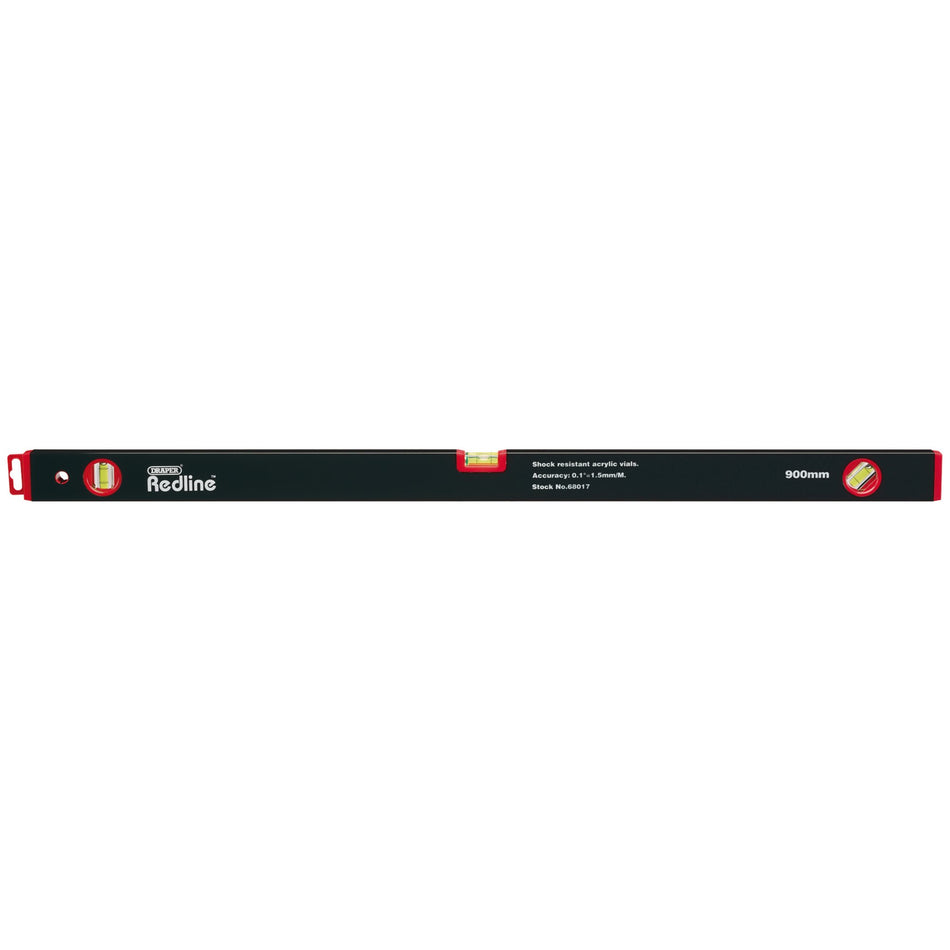 Draper-Redline®-Box-Spirit-Level,-900mm