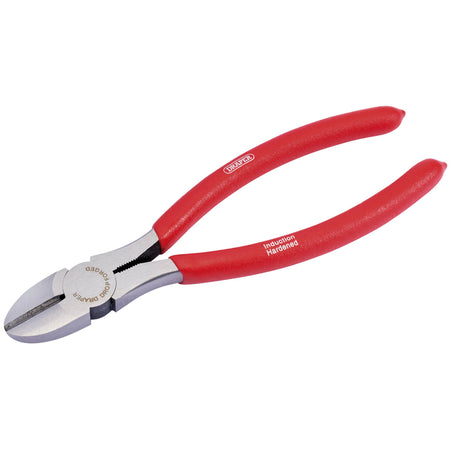 Draper-Redline®-Diagonal-Side-Cutter-with-PVC-Dipped-Handles,-190mm